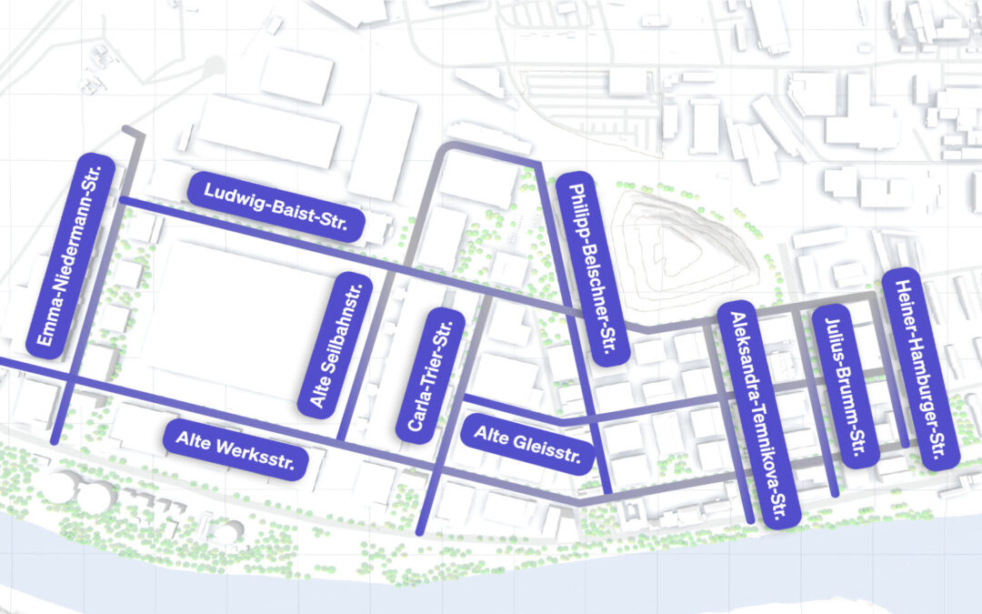 FRANKFURT WESTSIDE Gets Its First Street Names